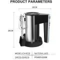 Elektrischer Handmixer mit individuell gefärbter Aufbewahrungsbasis